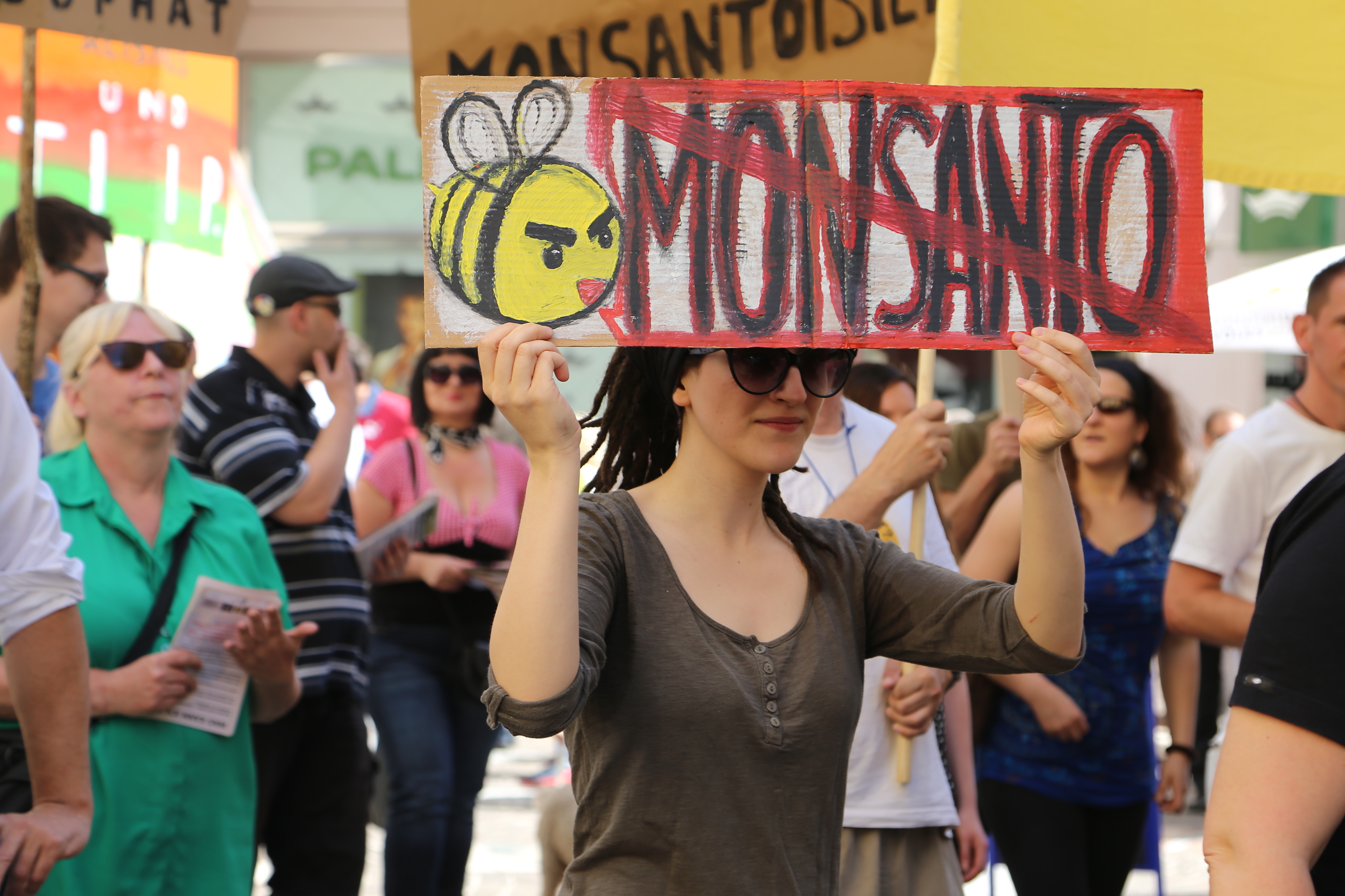 Monsanto protestor